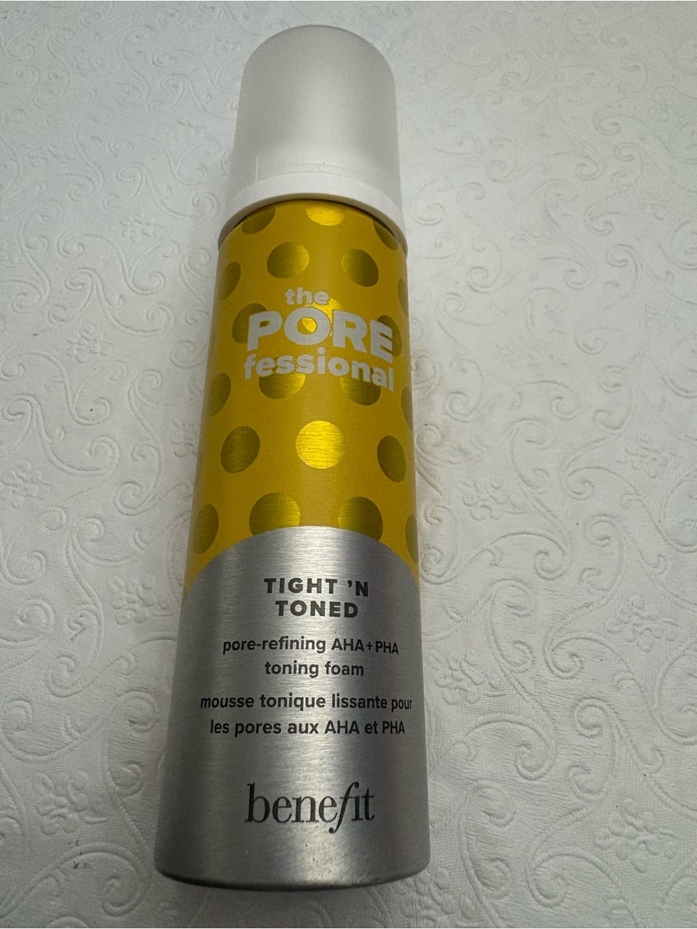 Benefit The POREfessional Tight 'N Toned Foaming Toner - Yellow & Silver
